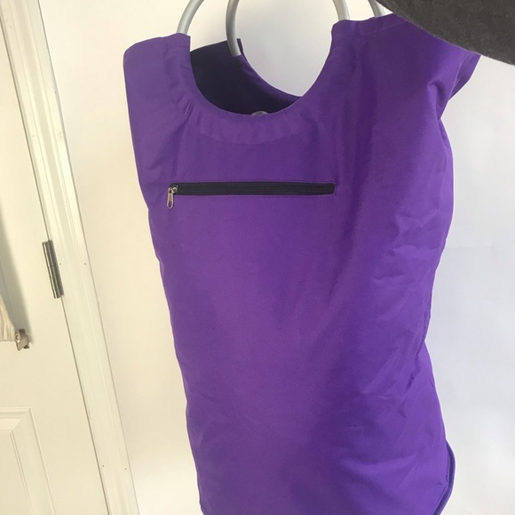 Collapsible Cloth Laundry Basket - Picture 3 of 6